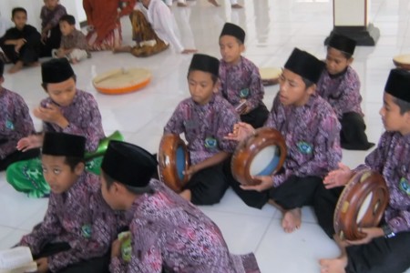 Kegiatan lomba antar kelas SMP Ya BAKII 2 Kesugihan